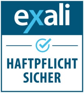 lebensentdecker exali berufshaftpflicht Sicher Emblem